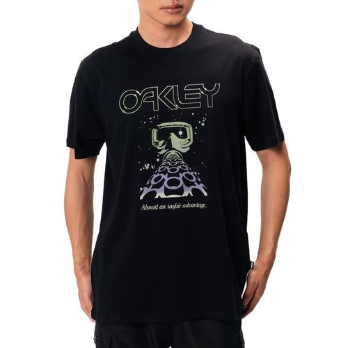 Camiseta Masculina Oakley Space Grip Blackout-FOA407233-02E- -1-